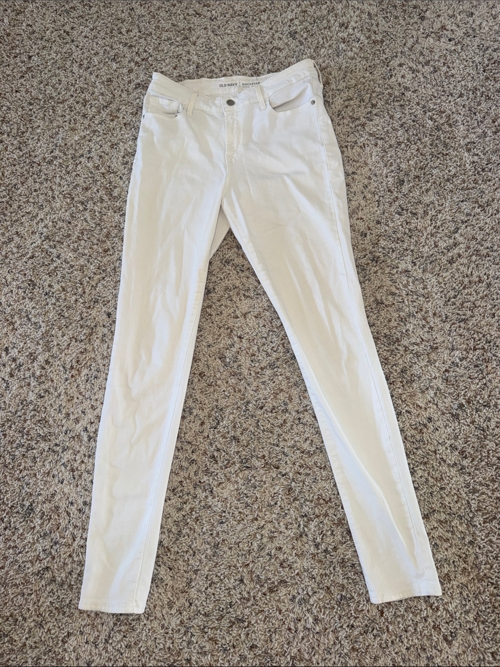 Old Navy White Women’s Skinny Jeans